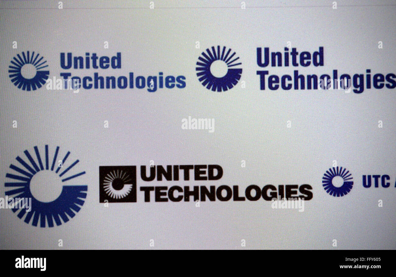 Markenname: 'United Technologies', Dezember 2013, Berlin. Stock Photo
