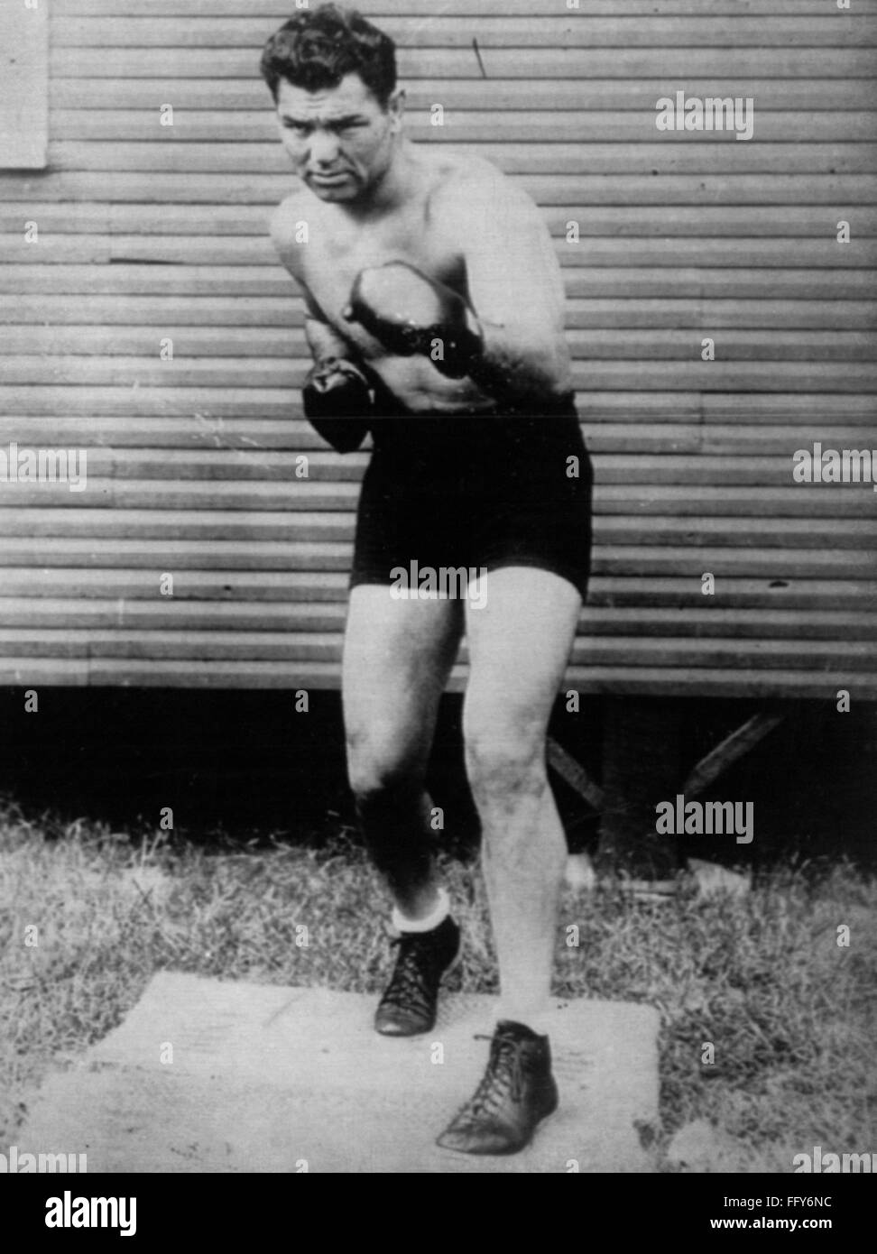 JACK DEMPSEY (1895-1983). /nAmerican boxer. Photographed c1920 Stock ...
