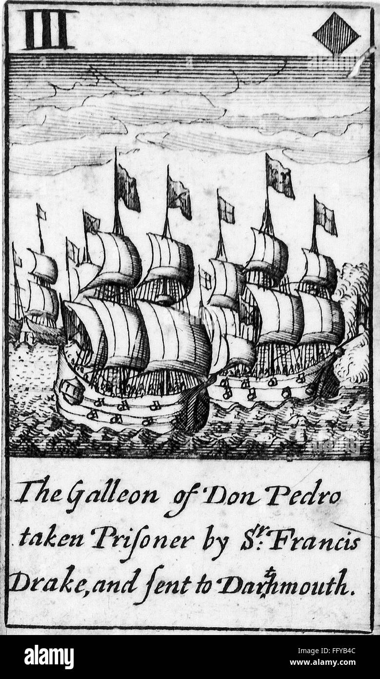 SPANISH ARMADA, 1588. /n'The Galleon of Don Pedro [Valdes] taken