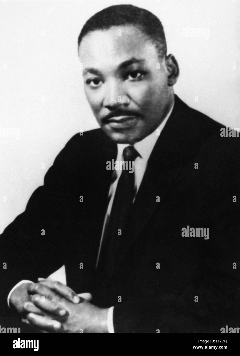 MARTIN LUTHER KING, JR. /n(1929-1968). American clergyman and civil rights leader. Undated photograph. Stock Photo