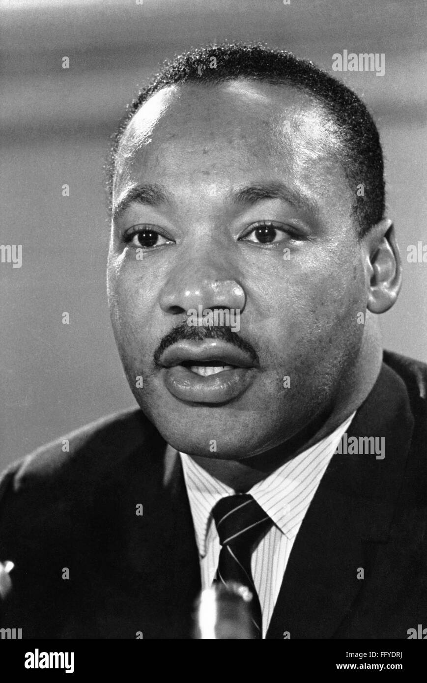 MARTIN LUTHER KING, JR. /n(1929-1968). American cleric and reformer. Undated photograph. Stock Photo