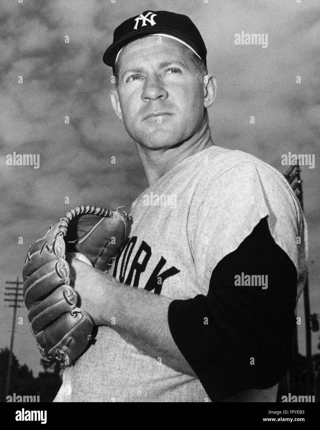 EDWARD 'WHITEY' FORD /n(1928 ). American baseball pitcher for the New