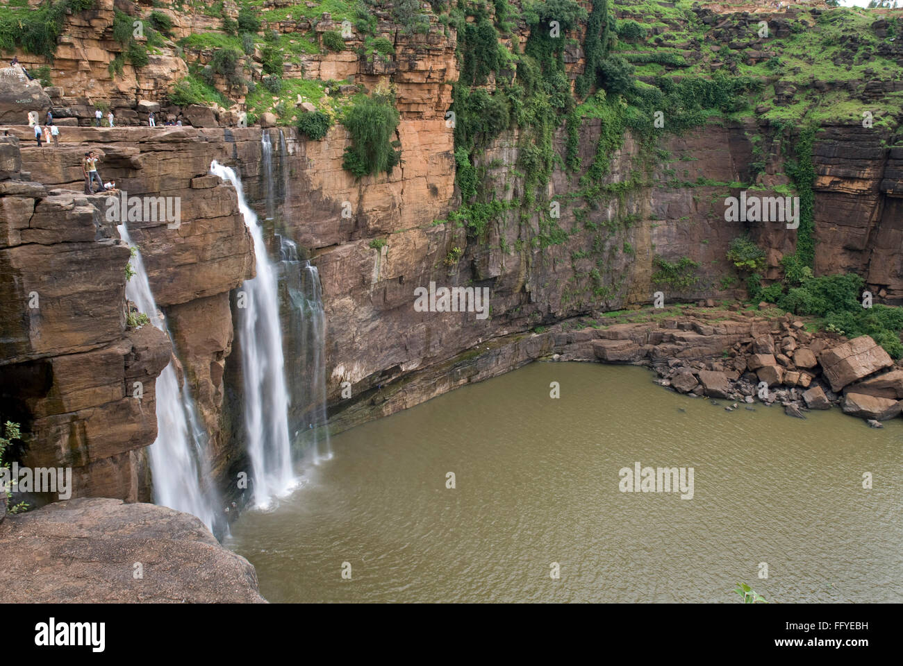 Gokak waterfalls Ghataprabha River Belgaum at Karnataka India Asia Stock Photo