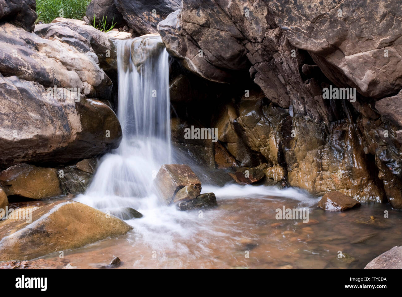 thottikallu falls or TK Falls near Bannerghatta in Bangalore at