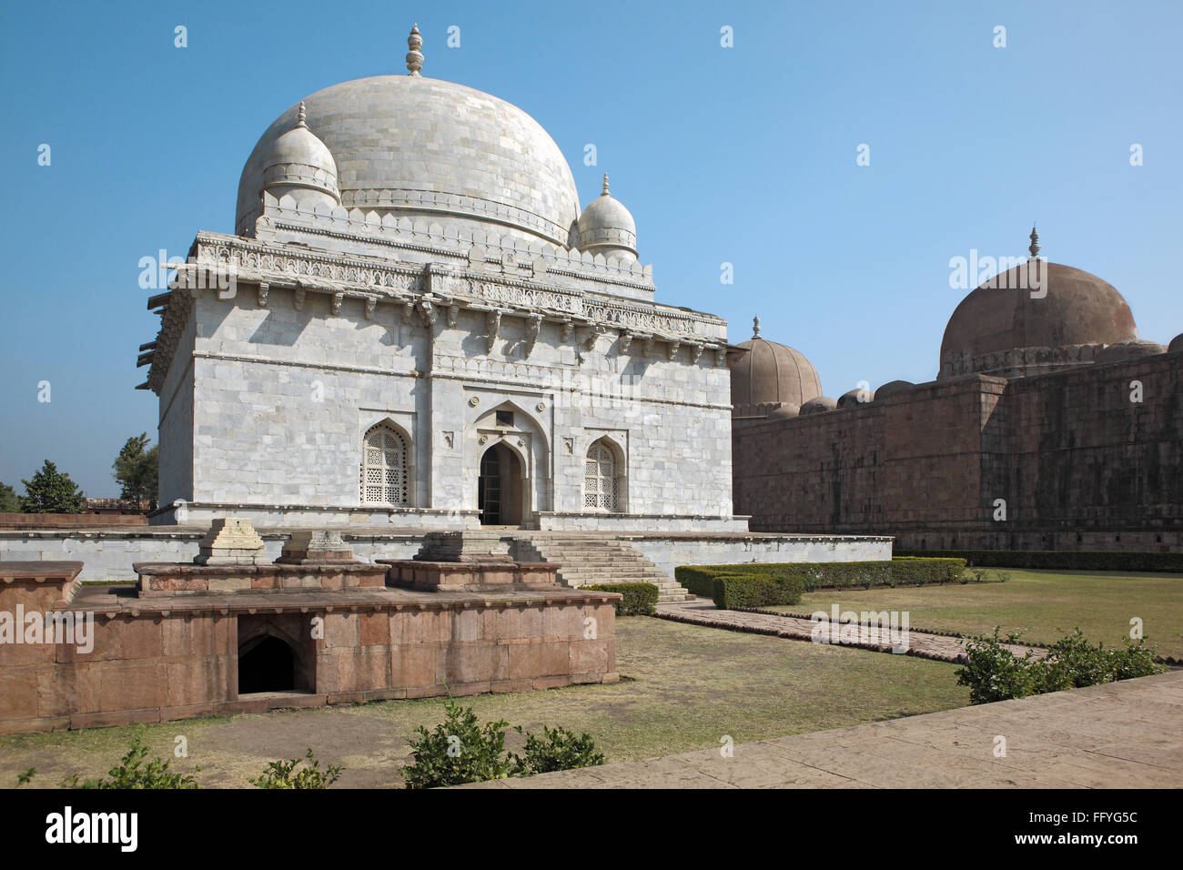 Tomb of hoshang shah ; Mandu ; Dhar ; Madhya Pradesh ; India Stock Photo