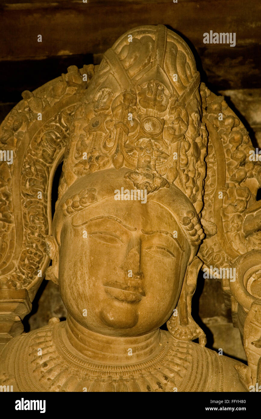 Shiva chatur bhuja southern group temple of Khajuraho , Madhya Pradesh , India Stock Photo