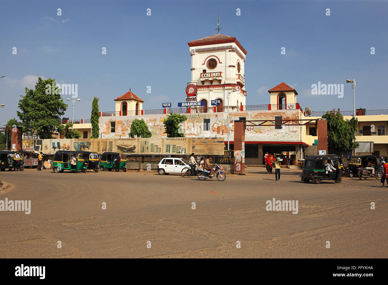 Bharuch Railway Station at Gujarat India Stock Photo Alamy