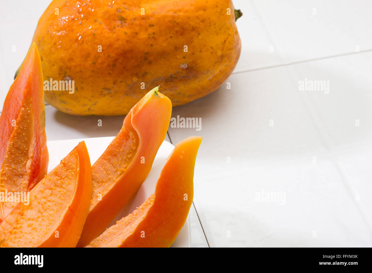 Papaya papayas india hires stock photography and images Alamy
