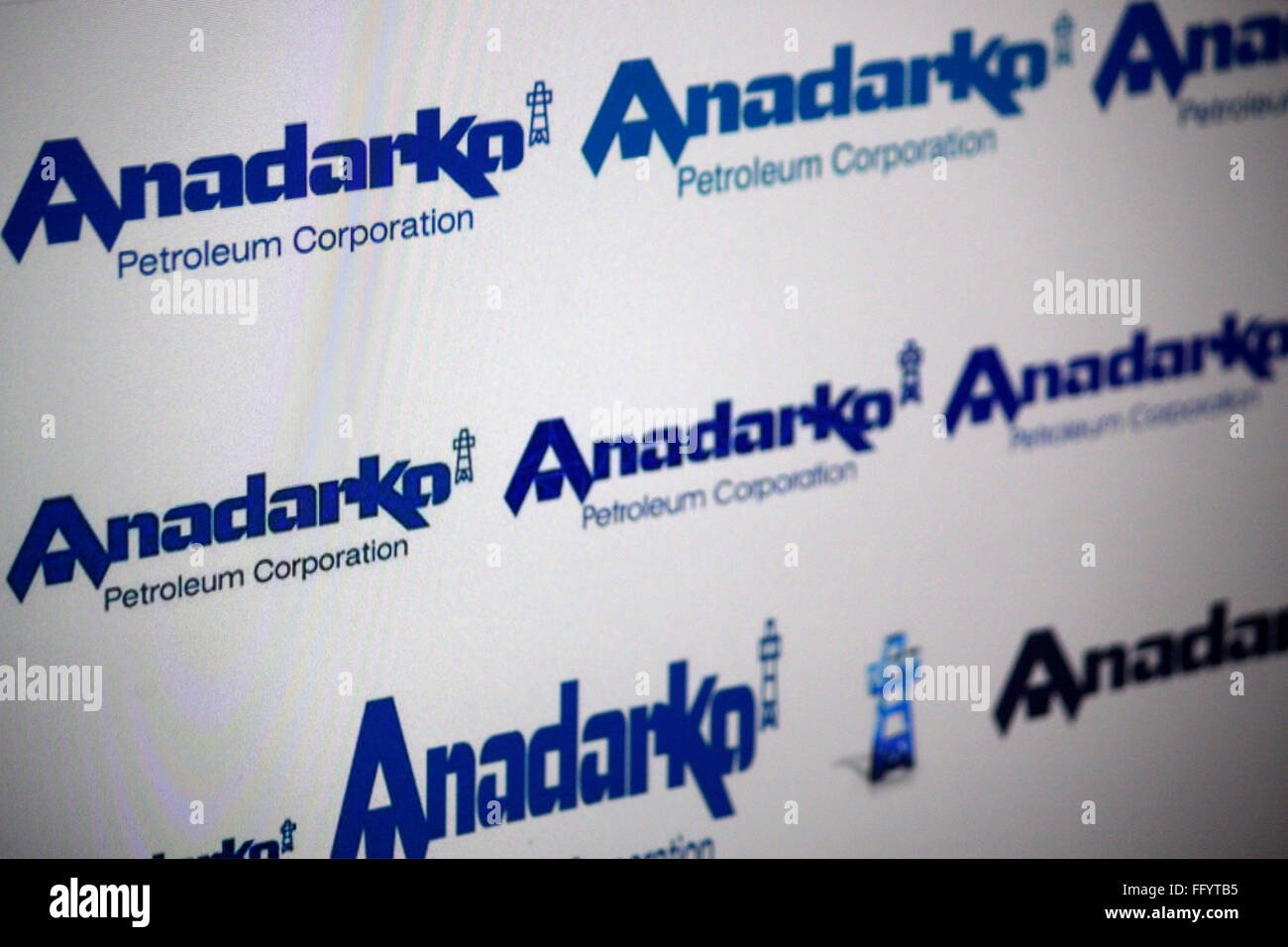 Markenname: 'Anadarko'. Stock Photo