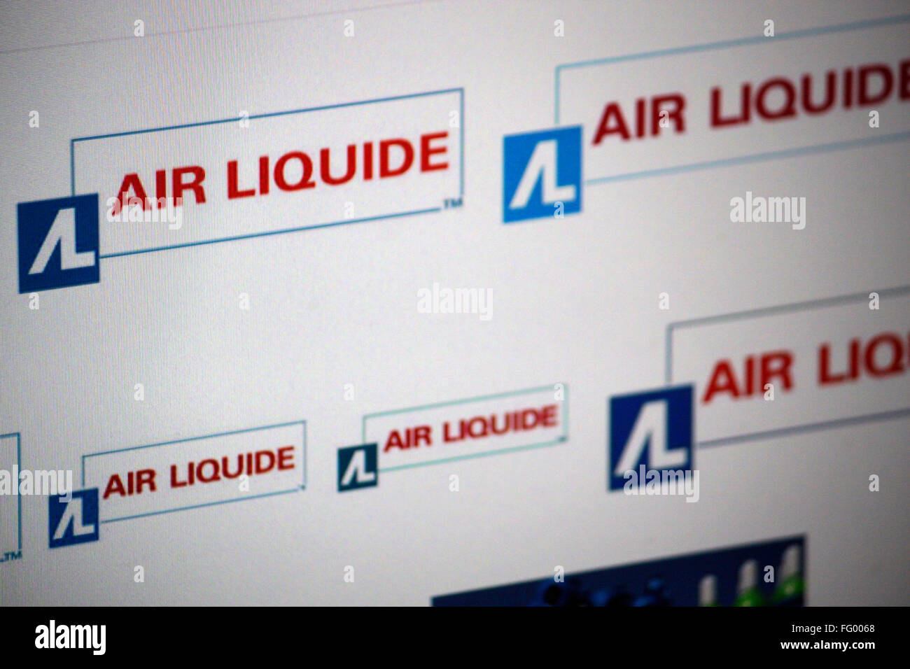Markenname "Air Liquide Stock Photo Alamy