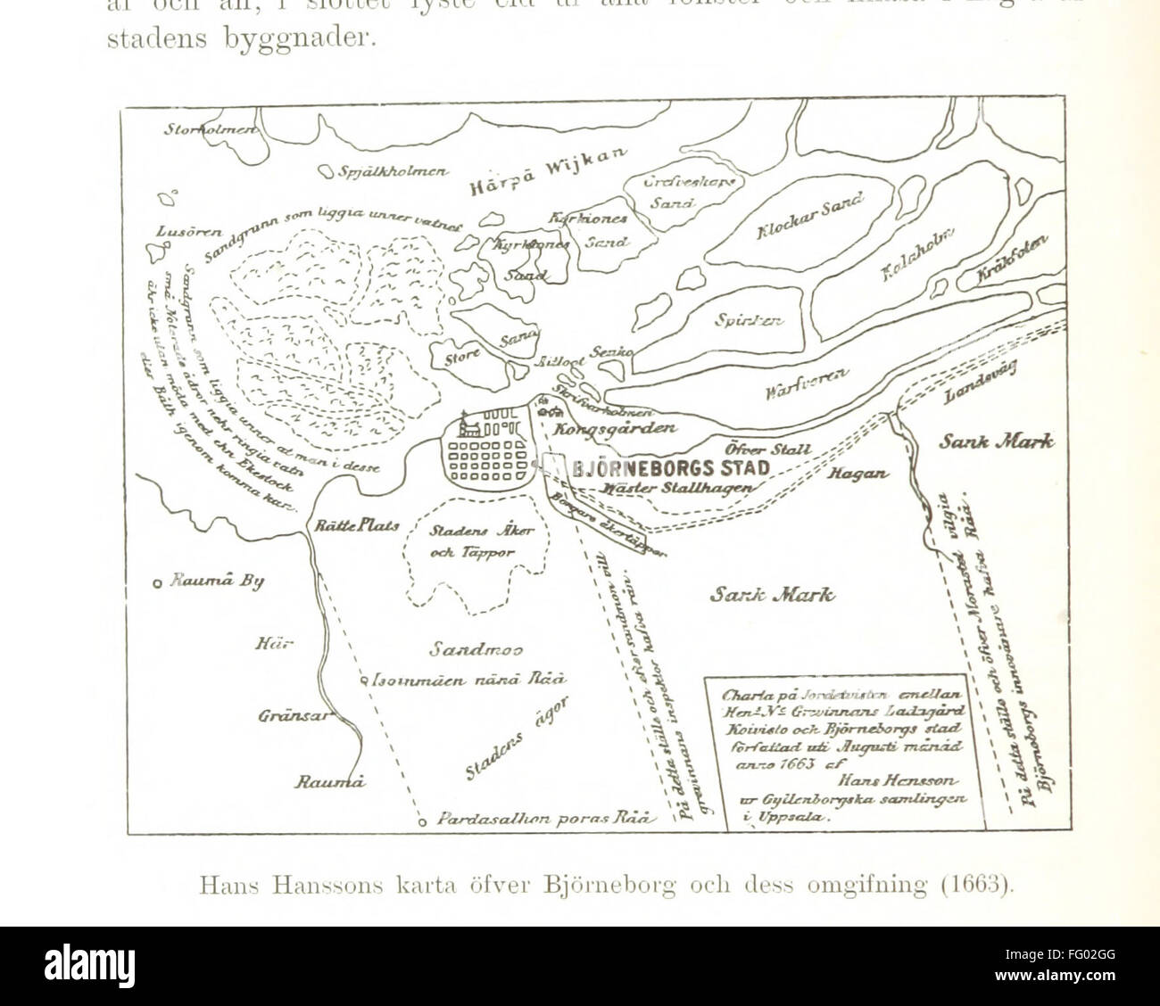 'Bjoùrneborgs Stads Historia' is a historical study of the Finnish town ...