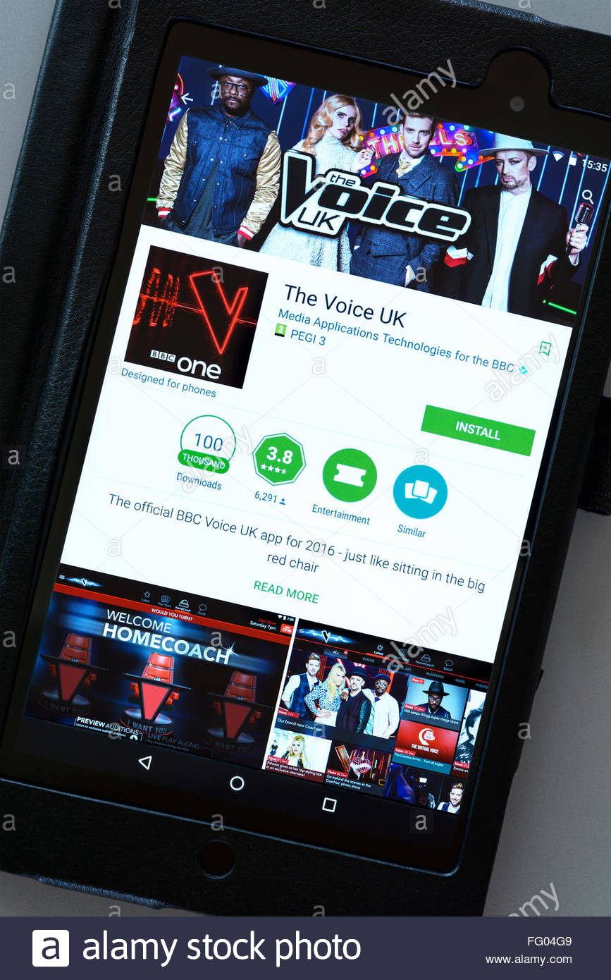 Download The Voice UK app now! | The Voice the voice uk app store