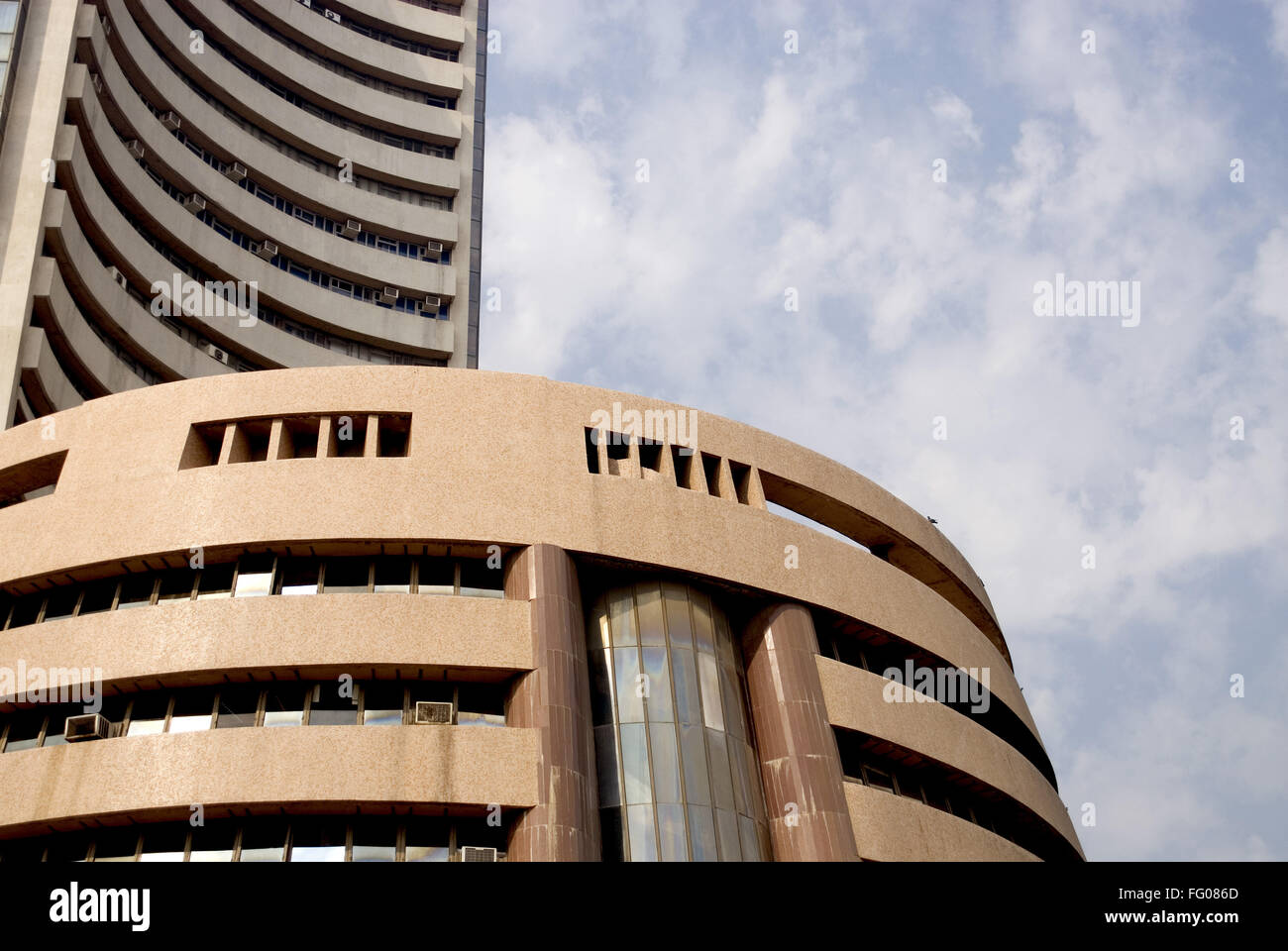 Bombay Stock Market building at Dalal street , Bombay Mumbai Stock