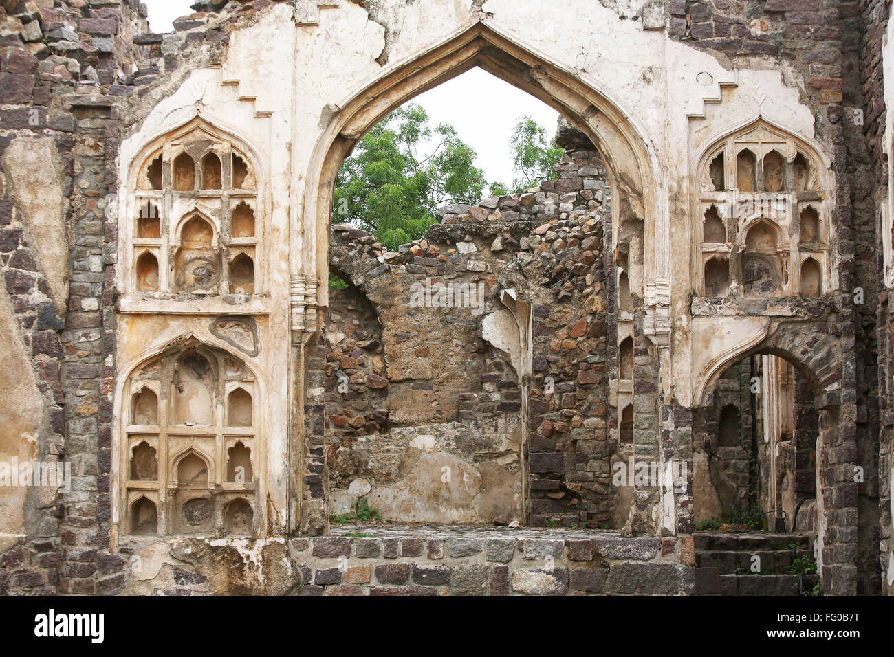 Golconda fort Hyderabad Andhra Pradesh India Asia Stock Photo Alamy