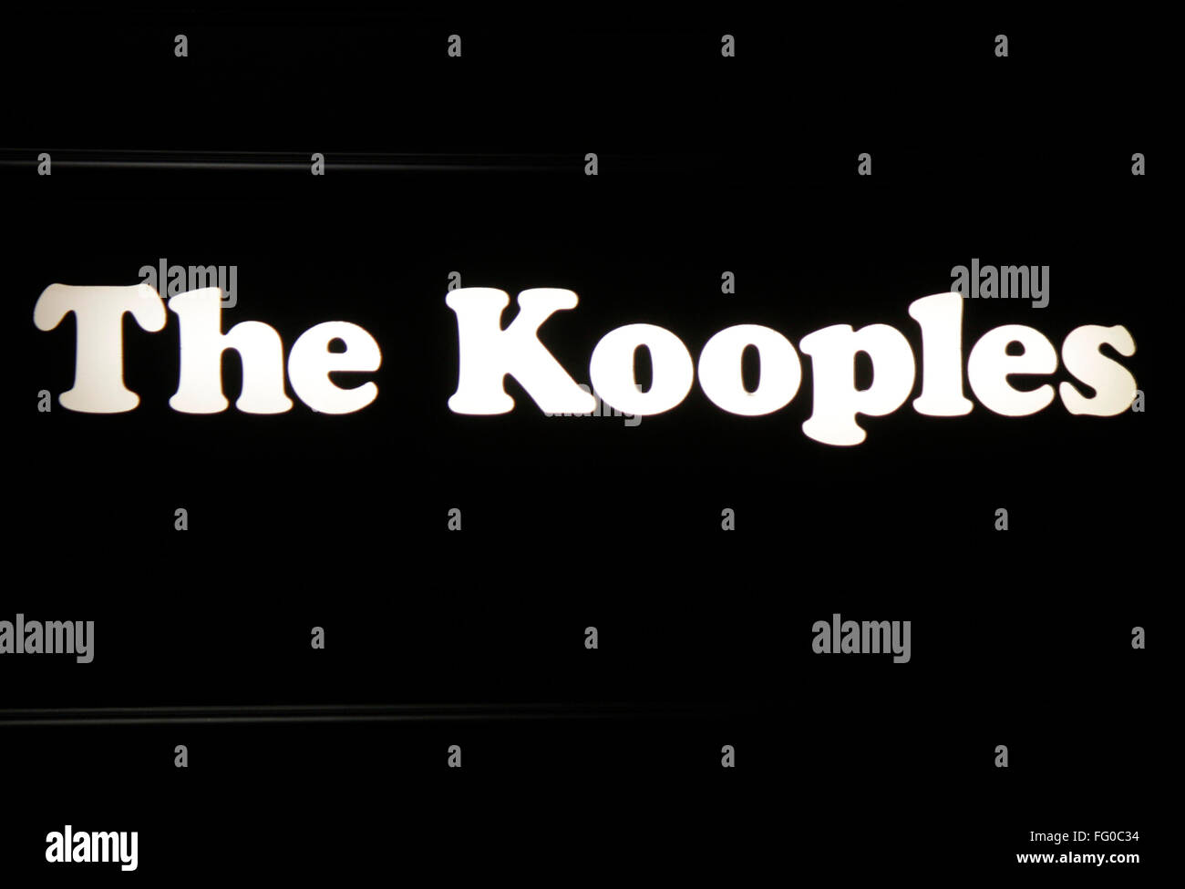Markenname: 'The Kooples', Berlin. Stock Photo