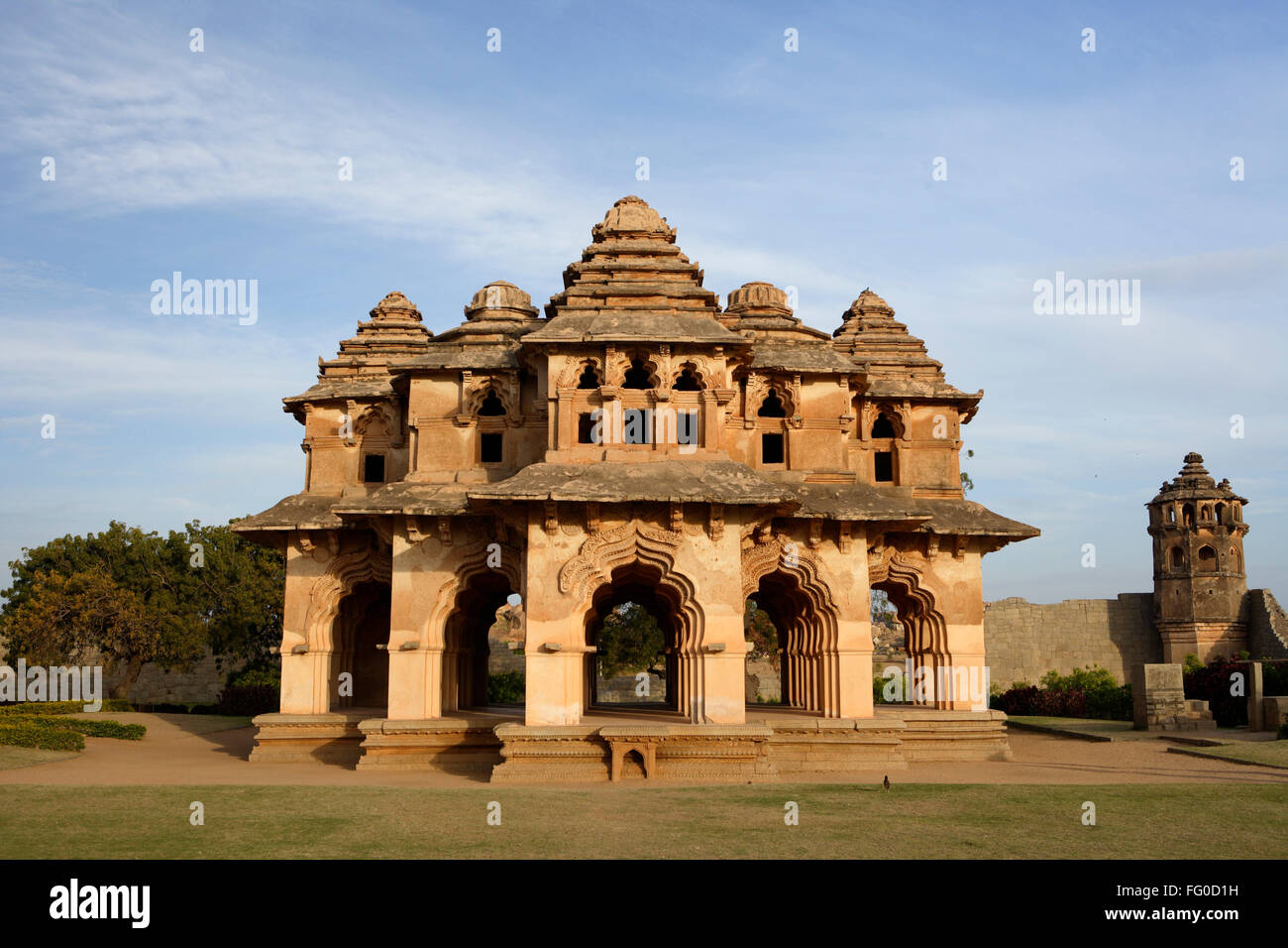 Lotus Mahal , Hampi , Vijayanagar , UNESCO World Heritage site , Deccan
