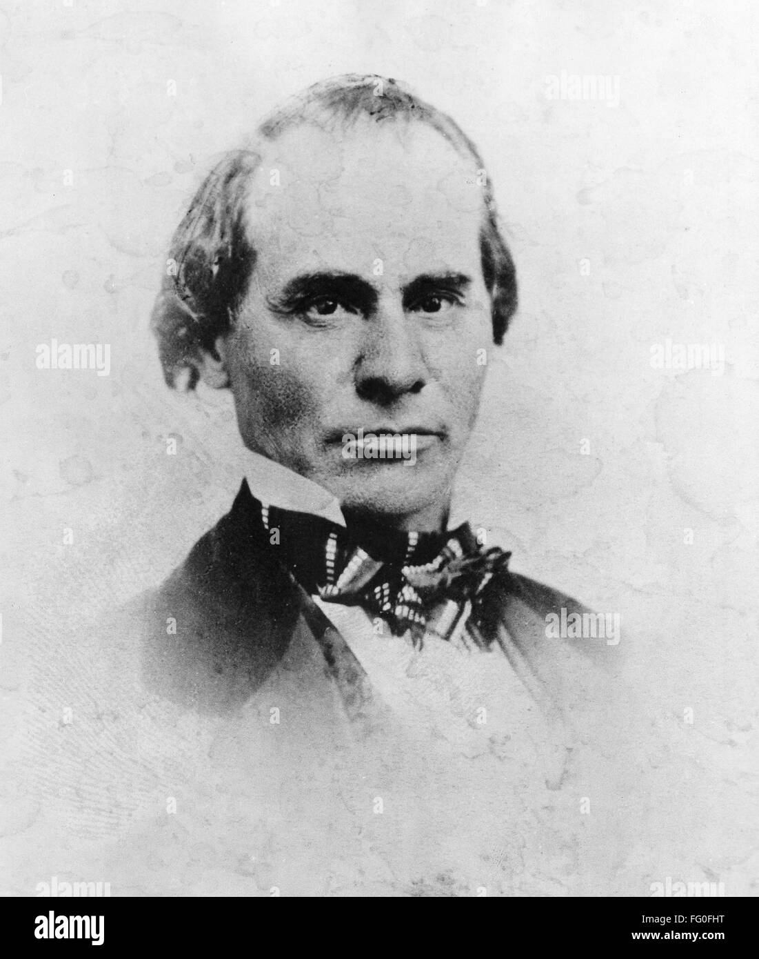 WILLIAM BENT (1809-1869). /nAmerican frontiersman and fur trader. Photographed c1850. Stock Photo