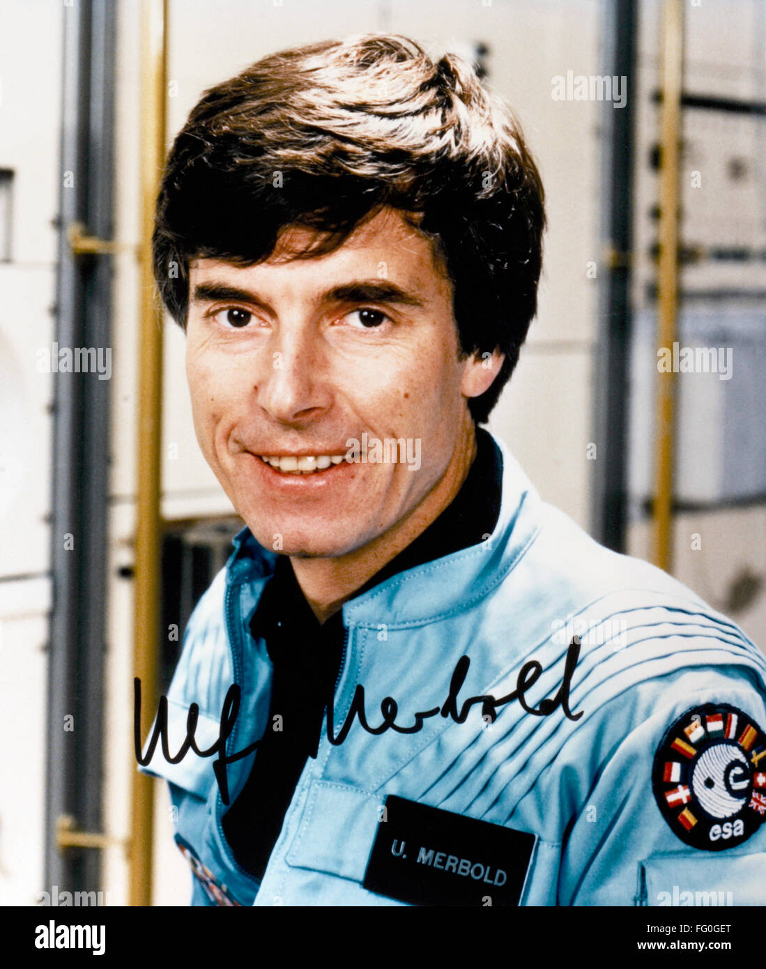 ULF MERBOLD (1941 ). /nGerman astronaut and physicist. Photograph