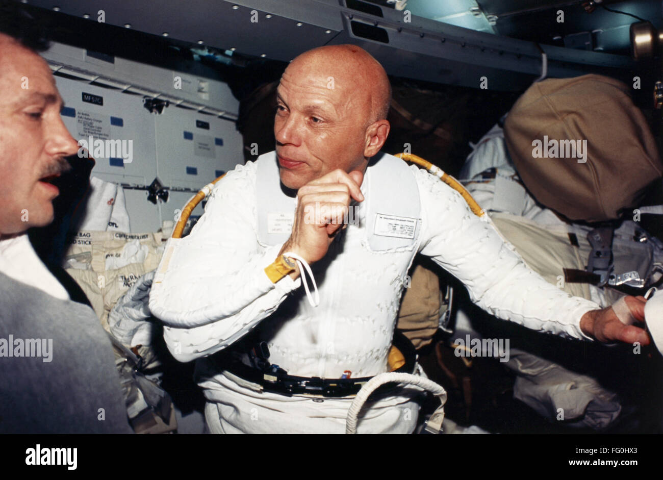 SPACE: ASTRONAUTS, 1993. /nAstronaut F. Story Musgrave and Thomas D ...