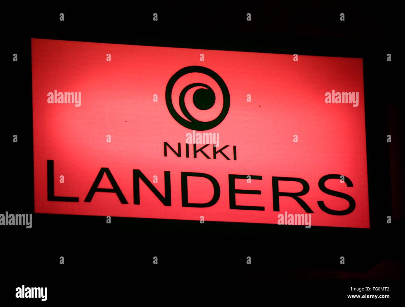 Markenname: 'Nikki Landers', Berlin. Stock Photo