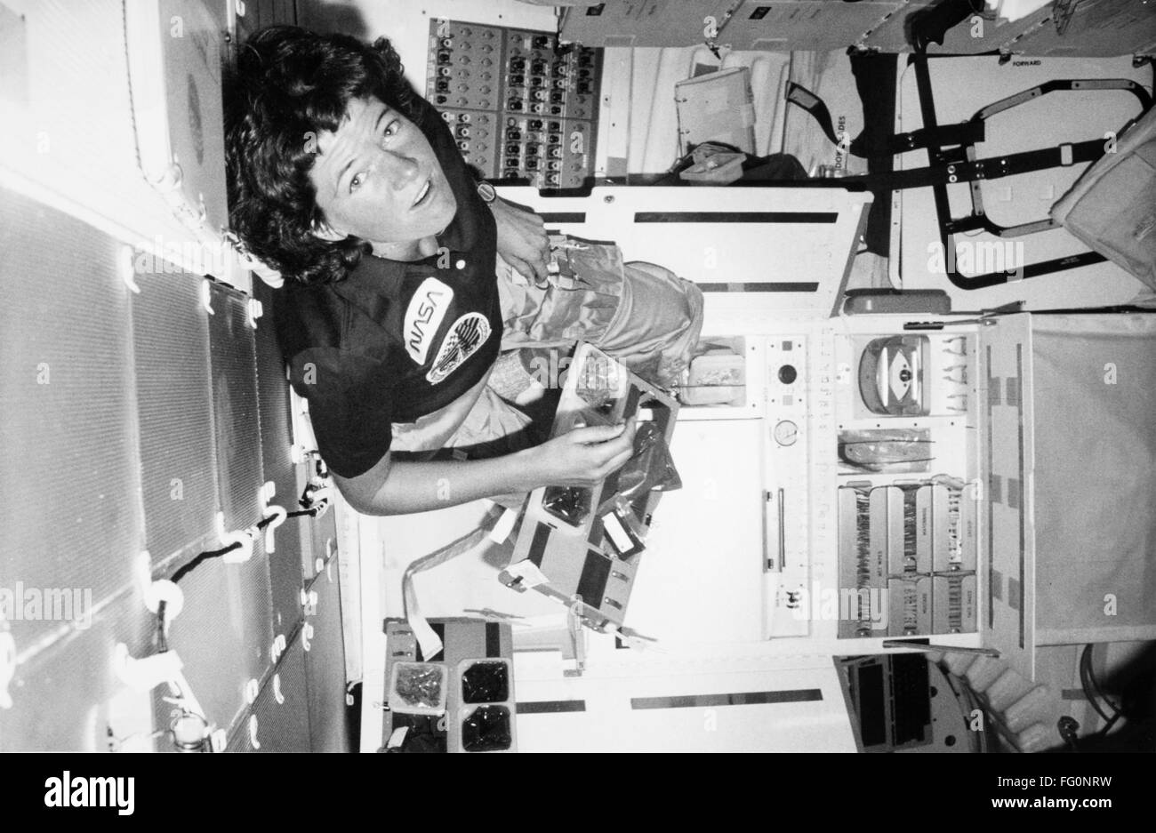 SALLY RIDE (1951-2012)./nAmerican astronaut and physicist. Having a ...