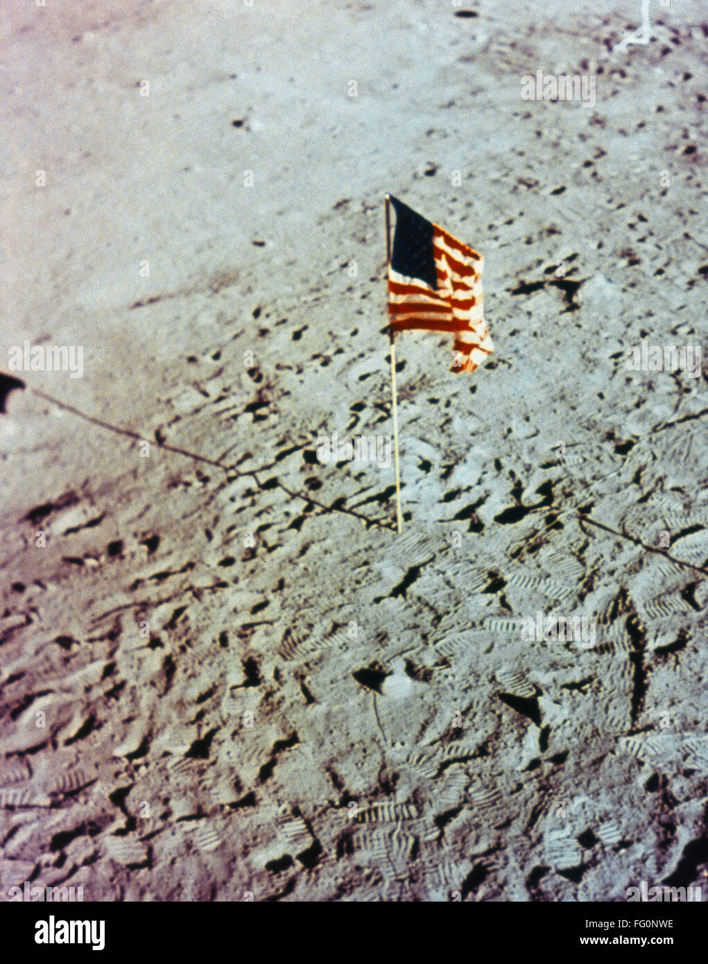 Neil Armstrong Moon Flag Hi res Stock Photography And Images Alamy