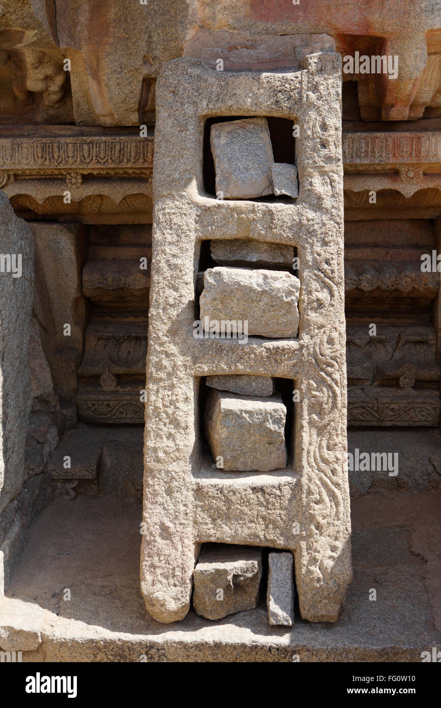 Stone chariot ratha garuda shrine vehicle of Vishnu Vitthal Temple ...