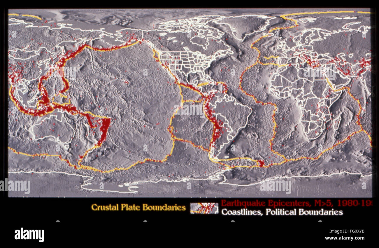 EARTH TOPOGRAPHY. /nDigital image of the topography of the Earth