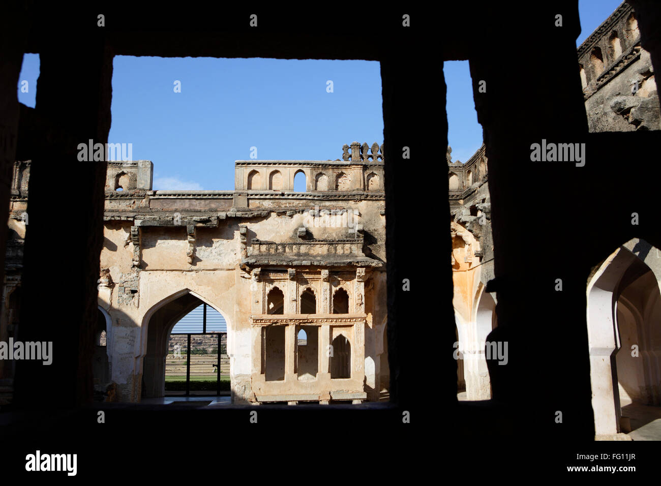 Queen's Bath , Hampi , Vijayanagara , Deccan Plateau , Taluka Hospet ...