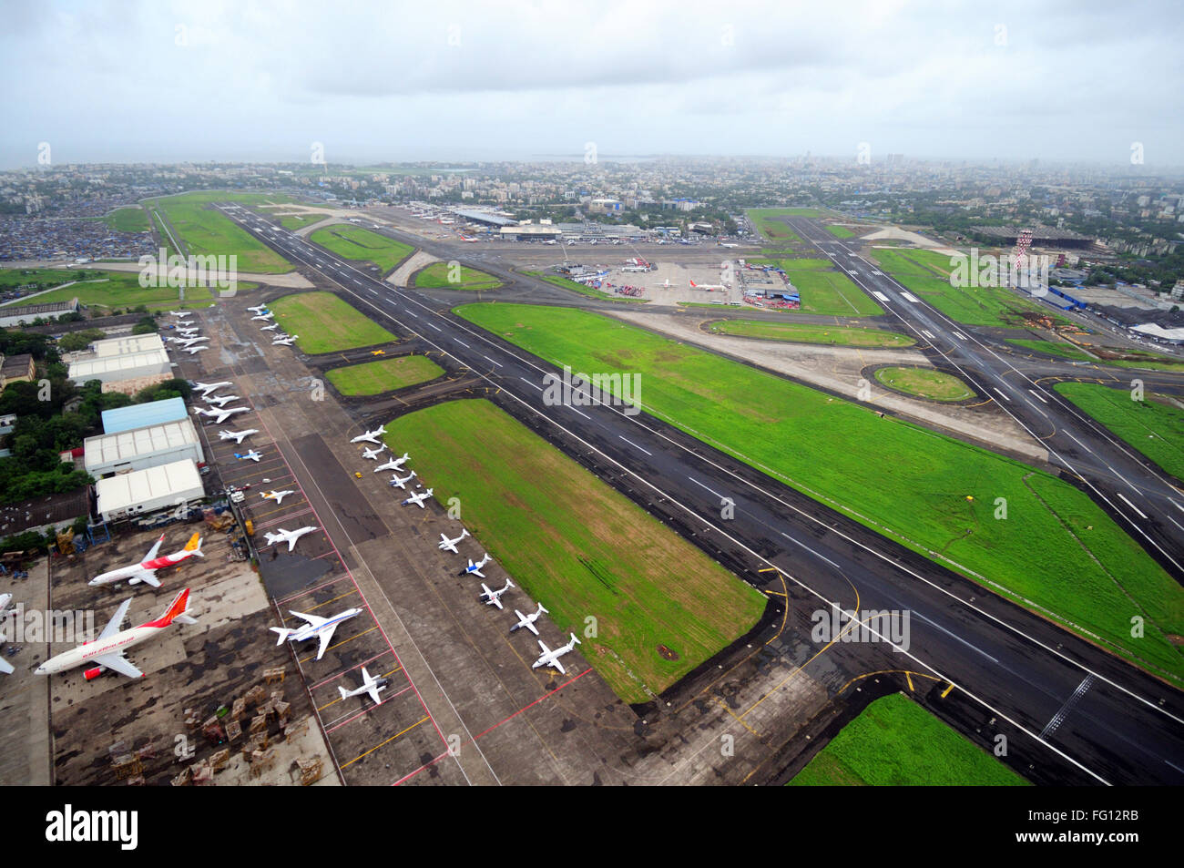 Chhatrapati Shivaji International Airport Aerial View