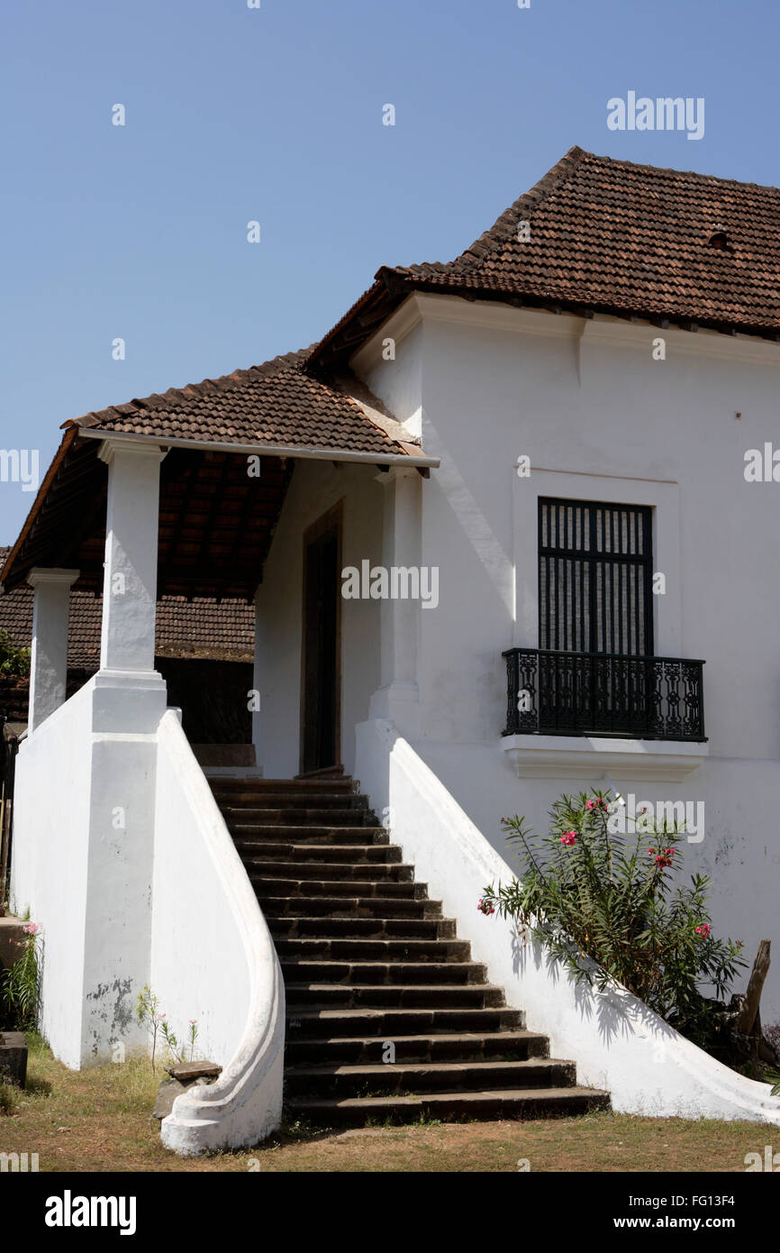 Archiepiscopal Palace built in 16th Century , UNESCO World Heritage Site , Old Goa , Velha Goa , India Stock Photo