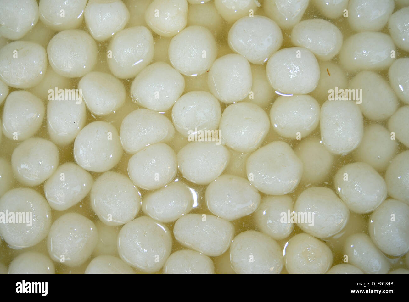 Sweet , Indian sweet , Rasgulla , white color balls , Sugar Syrup, Rasgulla, Rosogolla, Rasagola, Rosogola, Indian sweet, Indian dessert Stock Photo