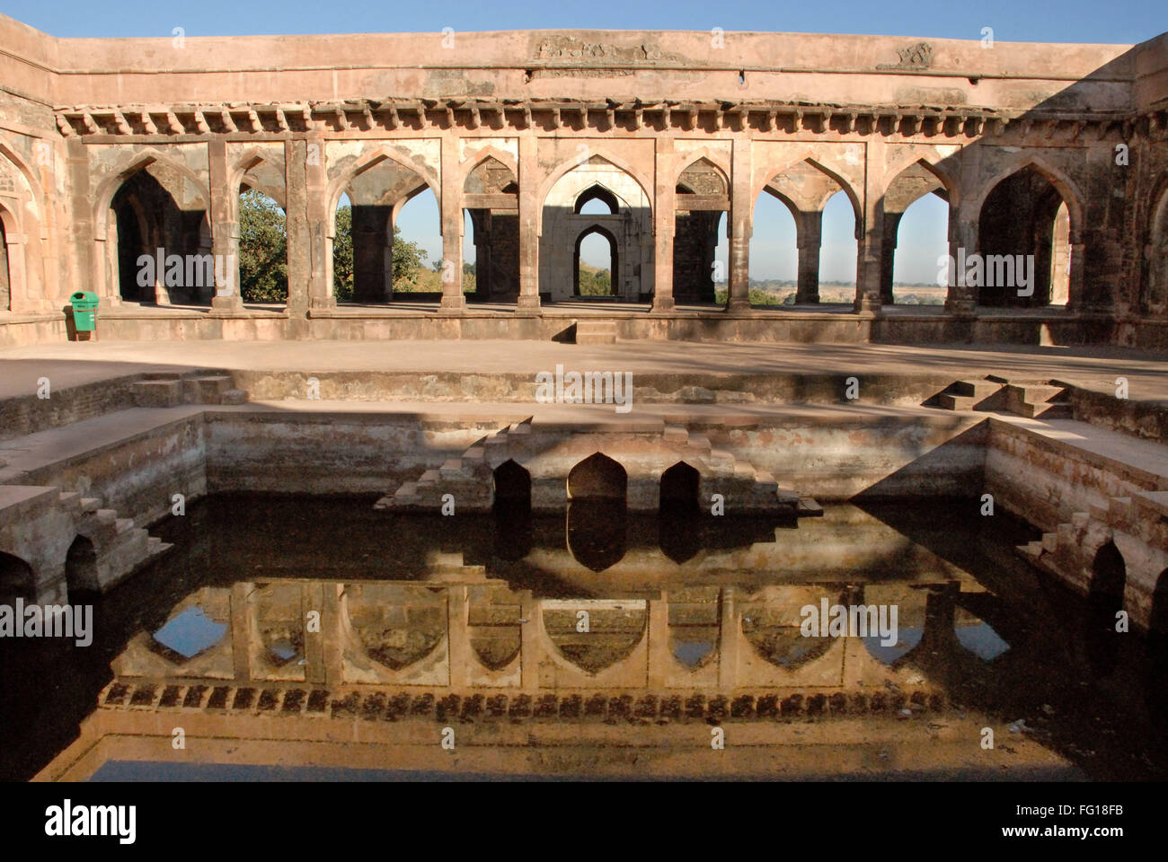 Baz Bahadur palace , Mandu , District Dhar , Madhya Pradesh , India Stock Photo