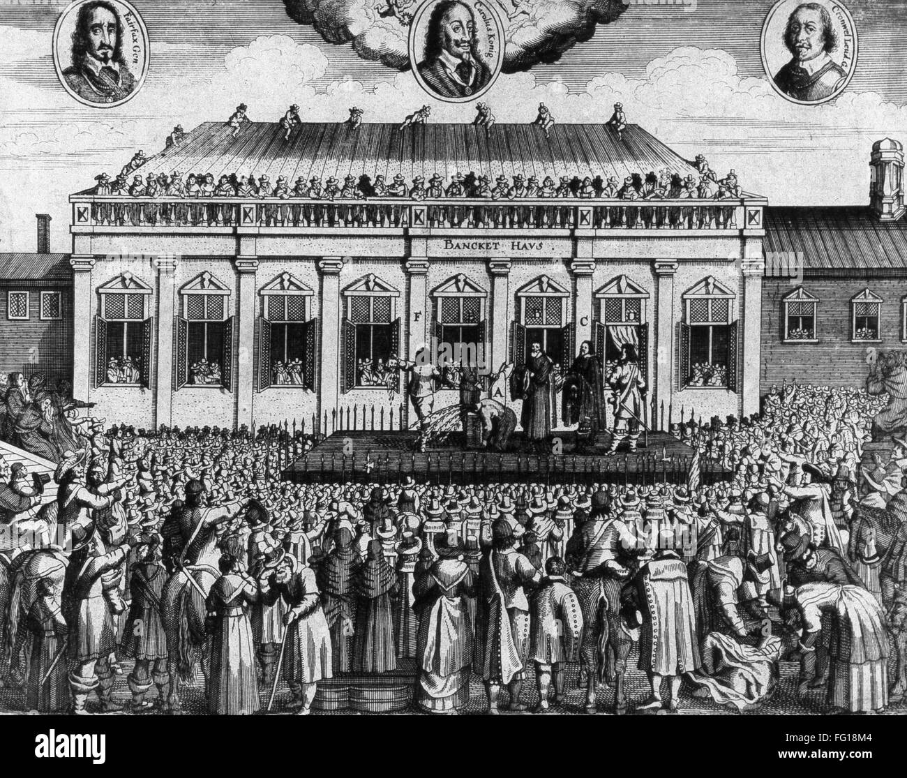 EXECUTION OF CHARLES I. /nThe execution of King Charles I of England outside the Banqueting