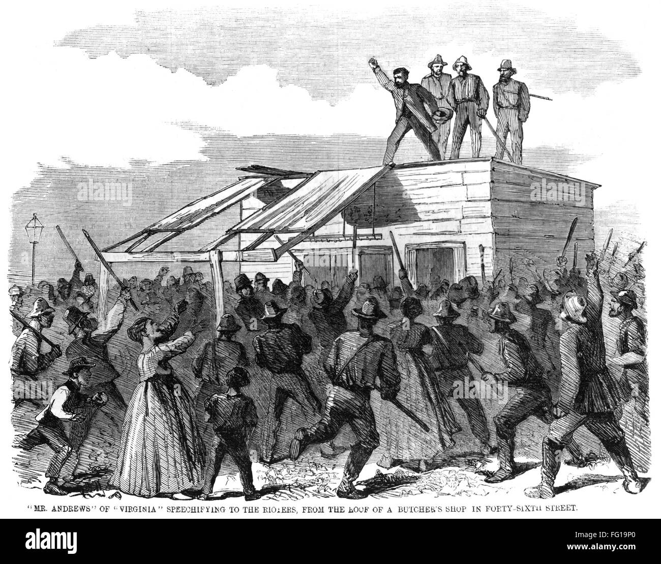нью йорк 1863 год