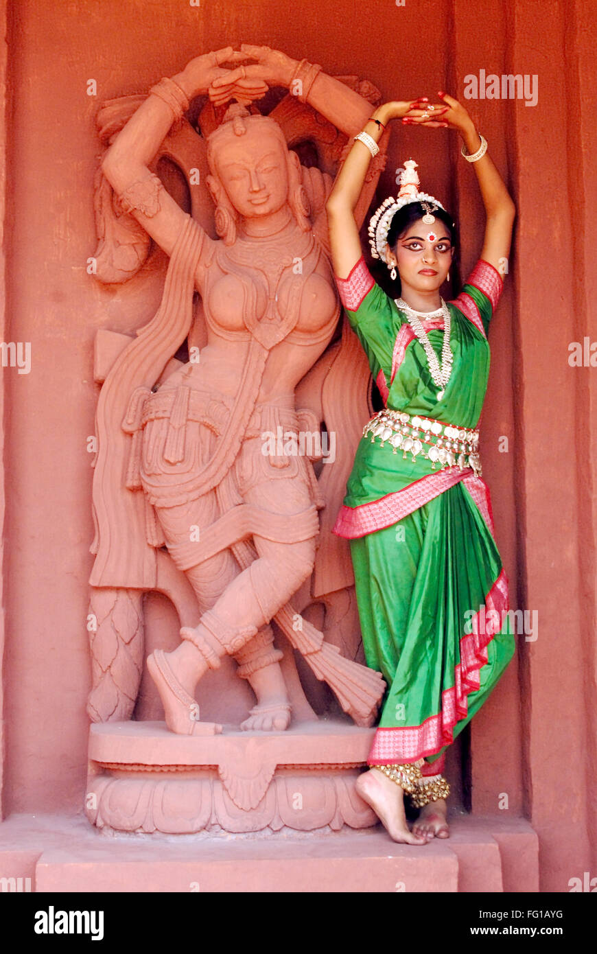 Traditional Handmade Odissi Doll main image 0