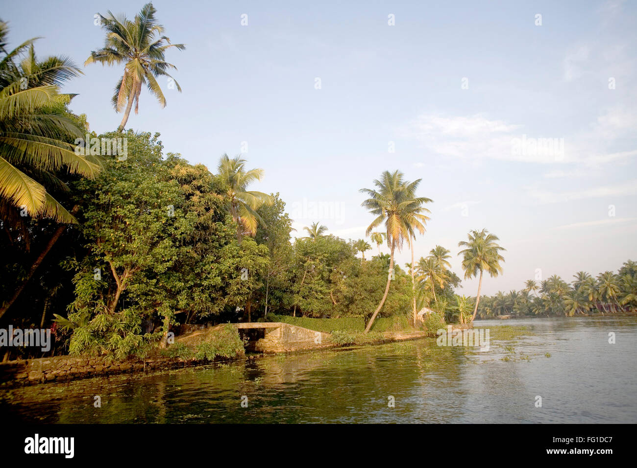 Alleppey backwaters scenery view hi-res stock photography and images ...