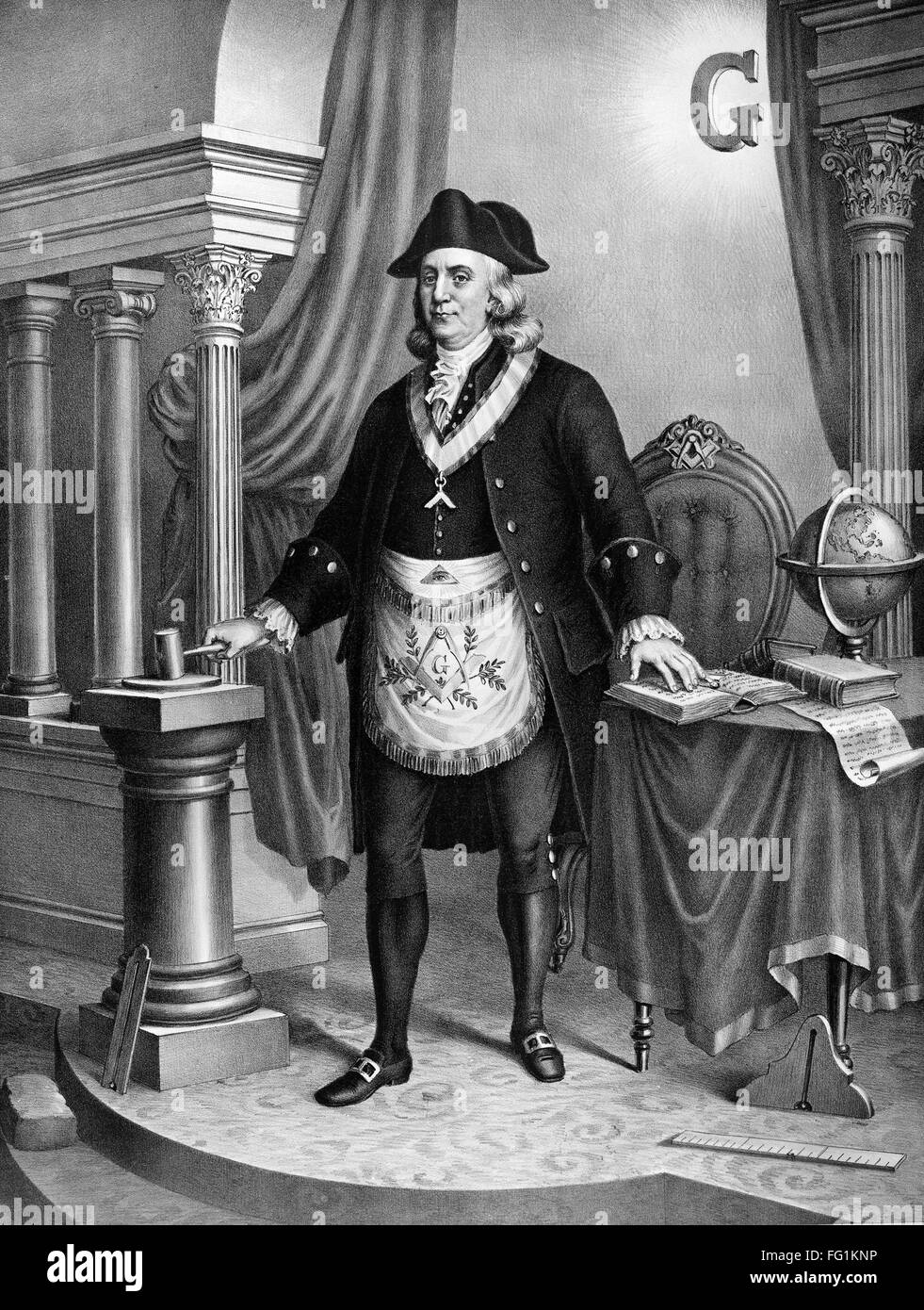 Benjamin franklin standing hi-res stock photography and images - Alamy