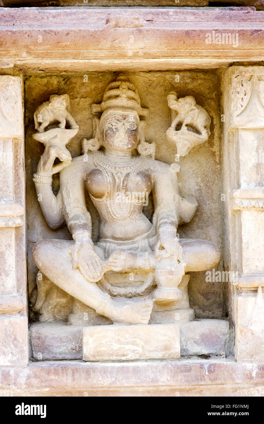Lord shiva temple rajasthan India Asia Stock Photo