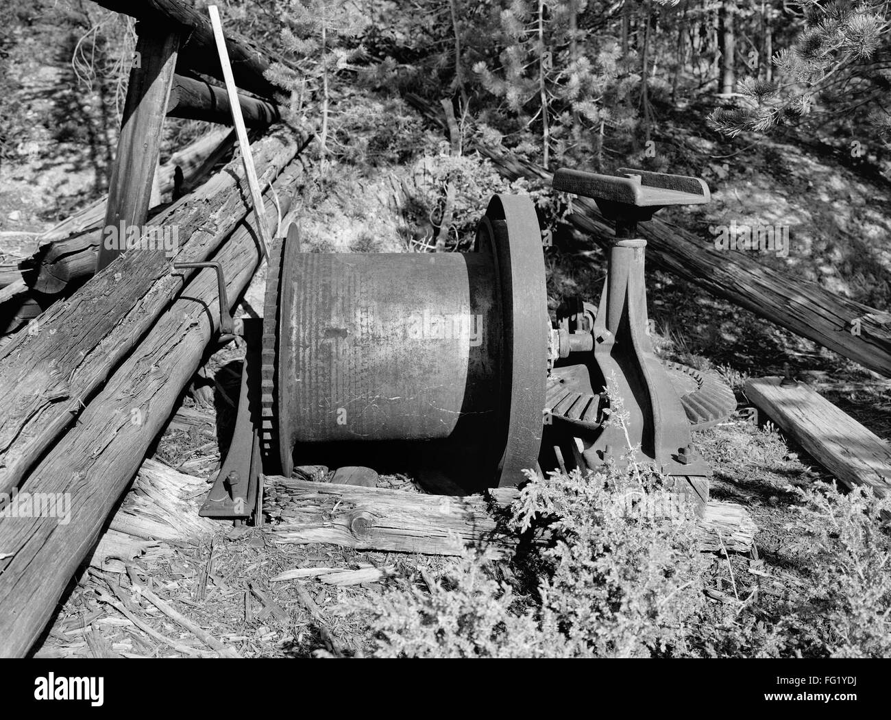 IDAHO GOLD MINE. /nThe Gold Dust Mine, Mill, & Camp Complex in Salmon