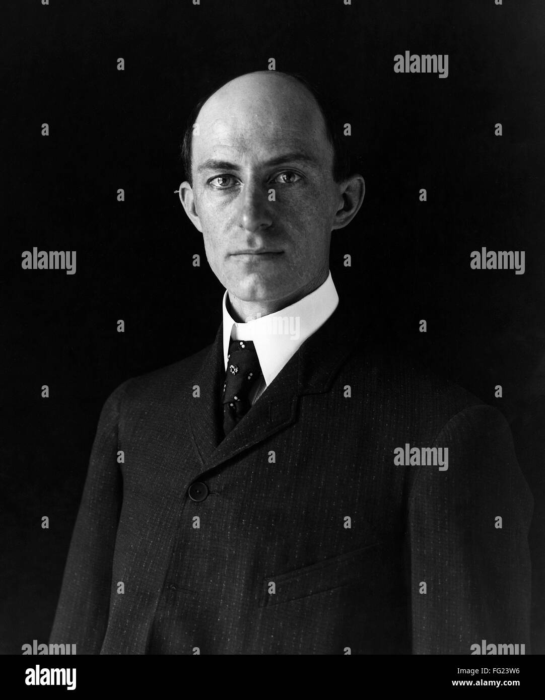 WILBUR WRIGHT (18671912). /nAmerican aviation pioneer. Photograph