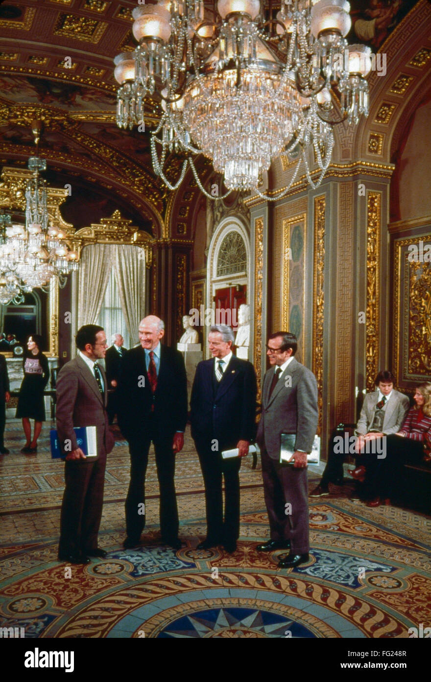 U.S. SENATE LEADERS, c1978. /nDemocratic and Republican leaders