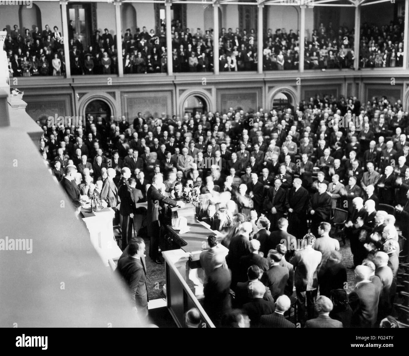 FRANKLIN DELANO ROOSEVELT /n(1882-1945). 32nd President of the United ...