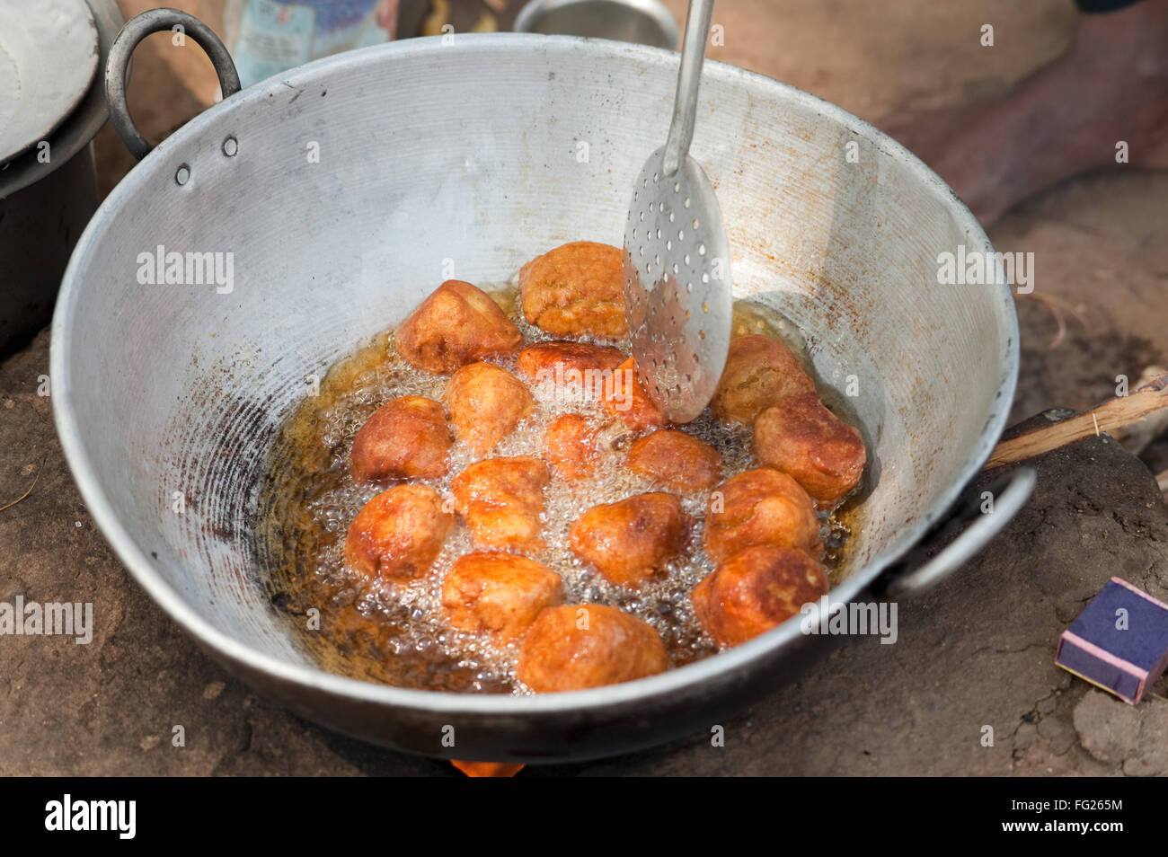 Sweet pakoda ; Karnataka ; India Stock Photo