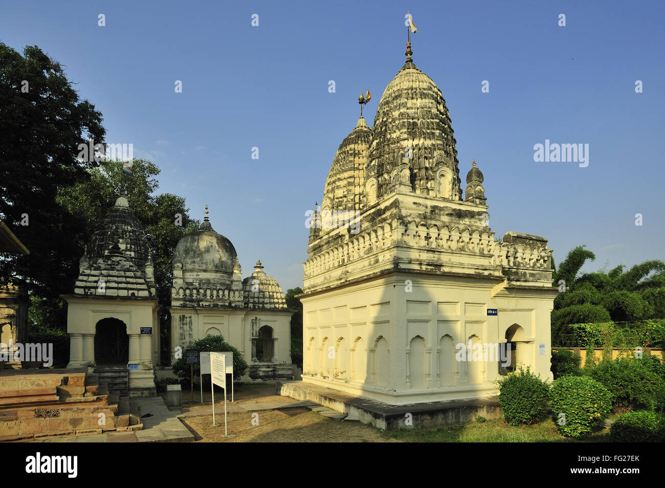 jain temple in parsvanatha temple madhya pradesh india Stock Photo