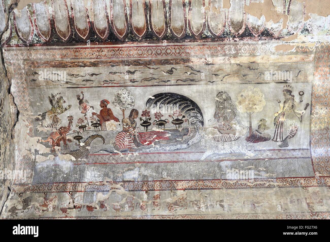 Hindu gods paintings hi-res stock photography and images - Alamy