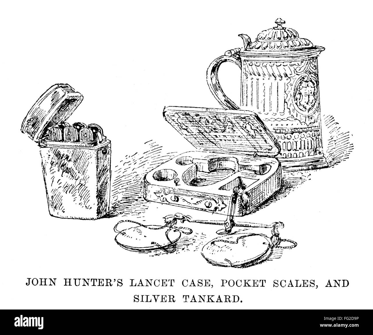 JOHN HUNTER (17281793). /nScottish surgeon and anatomist. John Hunter