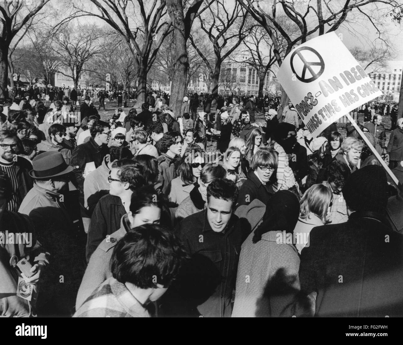 Anti vietnam war protest in 1969 Black and White Stock Photos & Images ...