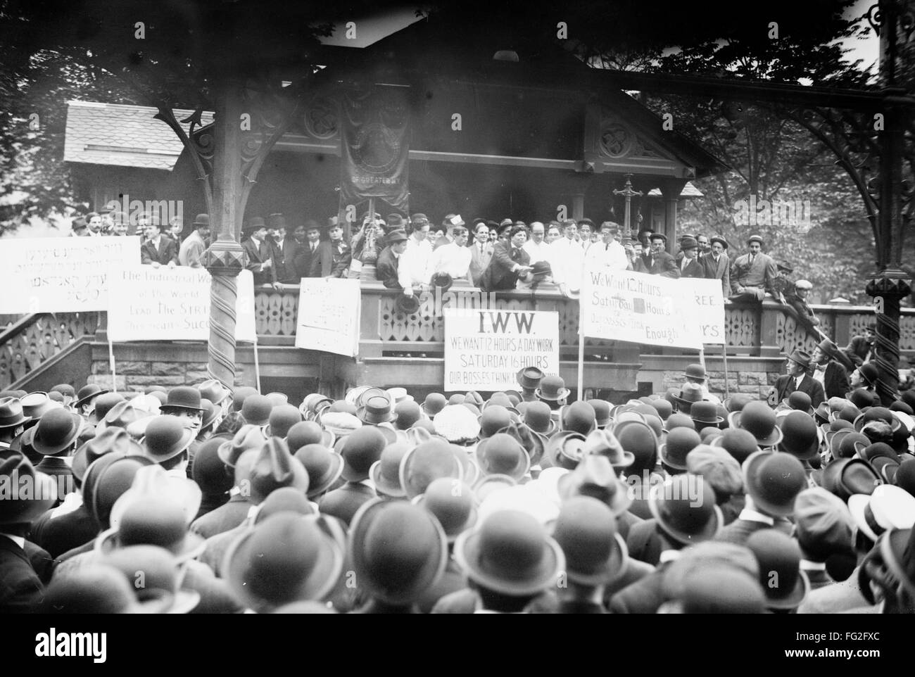NYC BARBER STRIKE, 1913. /nUnion organizer Joseph James Ettor