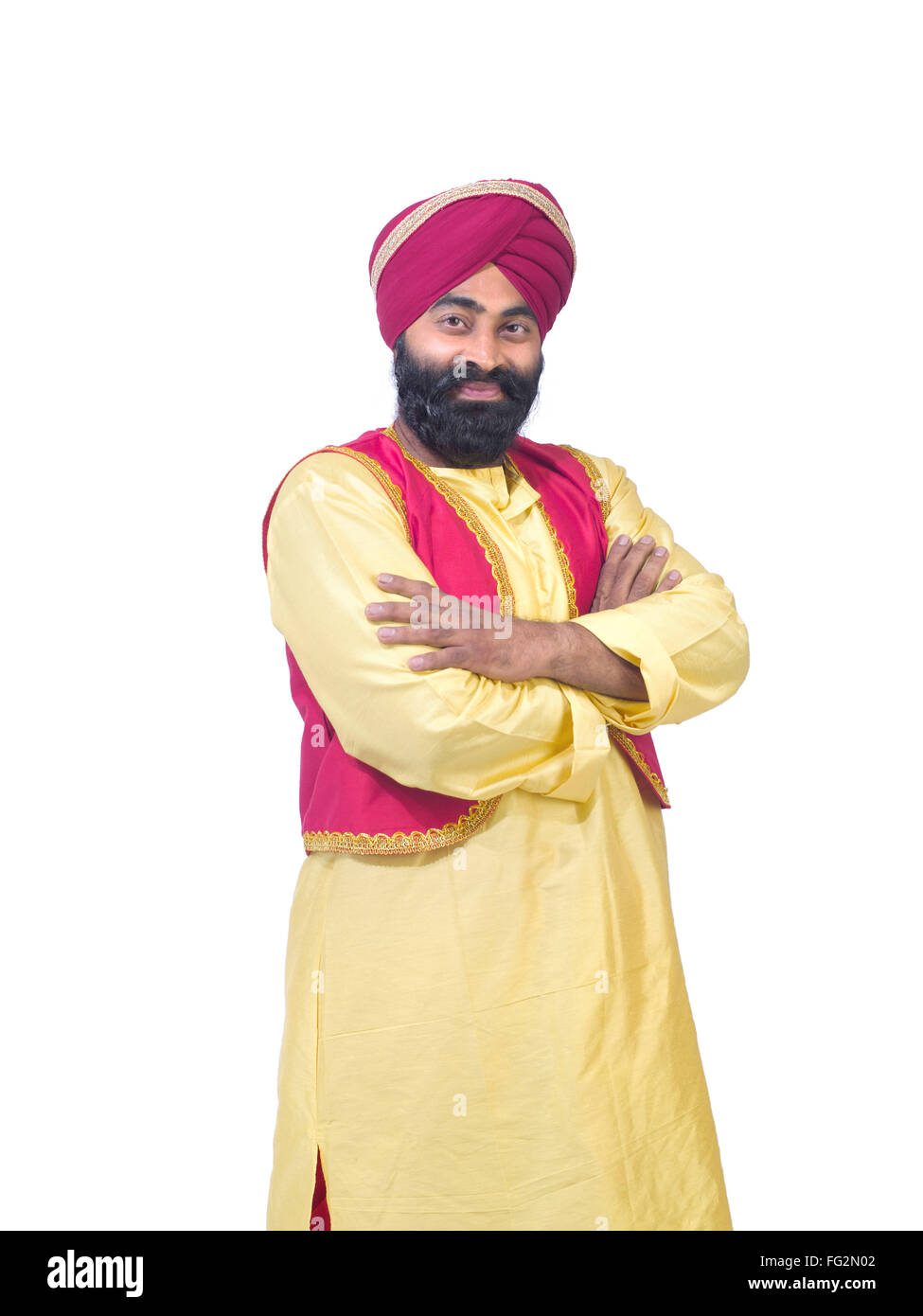 Red punjabi turban hi res stock photography and images Alamy